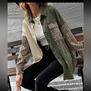 🎉host pick!!! 🎉Corduroy cut and sew coat